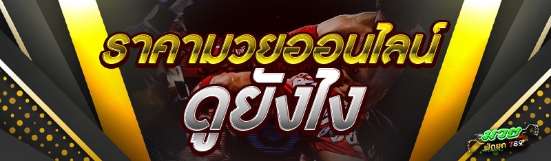 ราคามวยออนไลน์ ดูยังไง