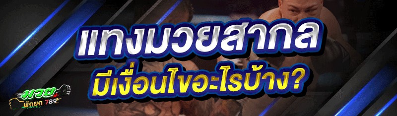 แทงมวยสากล มีเงื่อนไขอะไรบ้าง?