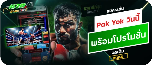 pak yok วันนี้ พร้อมโปรโมชั่น